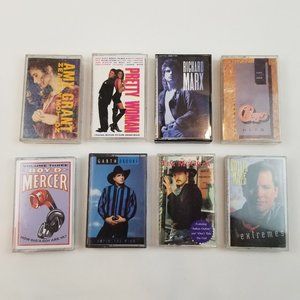 Vintage 90s Cassette Tapes Garth Brooks Amy Grant Pretty Woman Tim McGraw Bundle